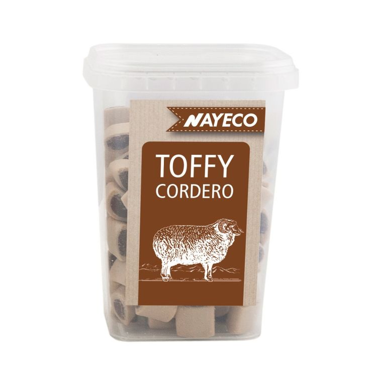NAYECO perro snack Toffy cordero 250 gr