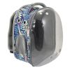 NAYECO mochila Space flores azul 33x26x43 cm