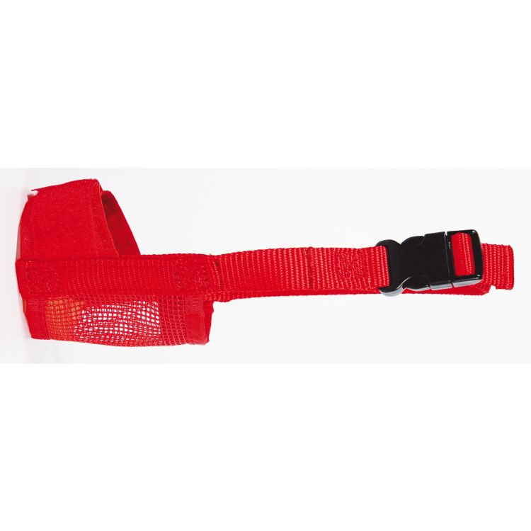 NAYECO perro bozal Nylon rojo