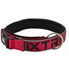 NAYECO perro collar X-trm neon flash rojo y negro