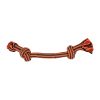 NAYECO perro juguete cuerda dental bicolor naranja 20 cm