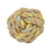 NAYECO perro juguete pelota cuerda dental cañamo 7 cm