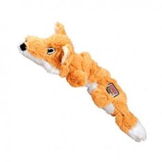 KONG perro juguete scrunch knots zorro L
