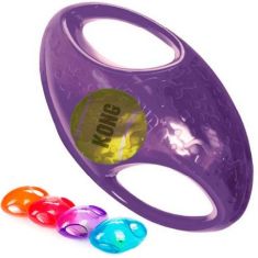 KONG perro juguete pelota rugby jumbler