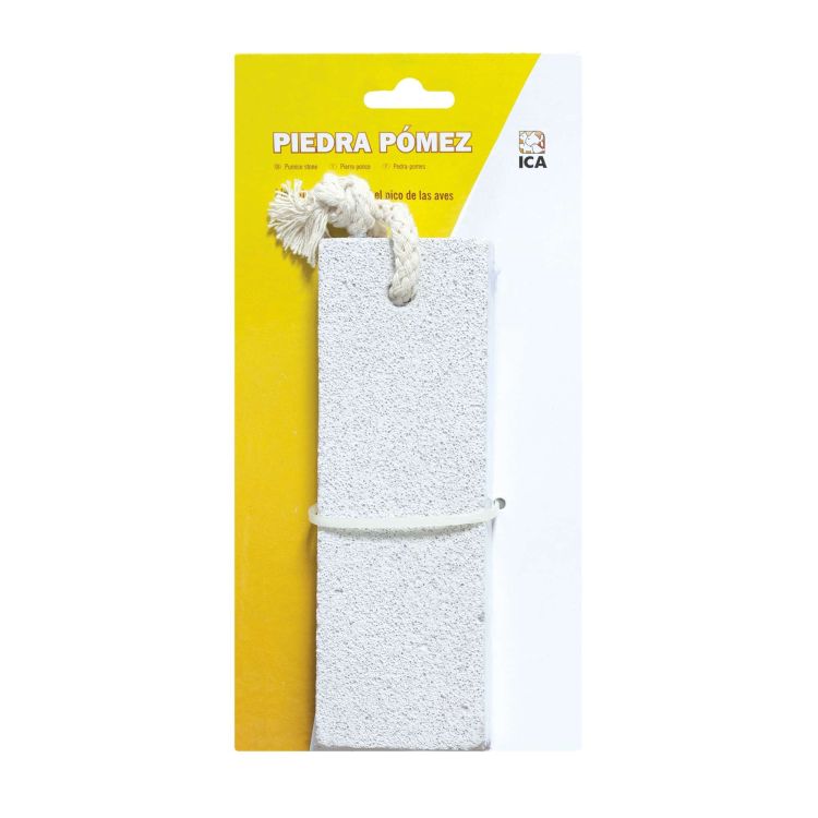 ICA ave piedra pómez cuadrada 15x5x2 cm