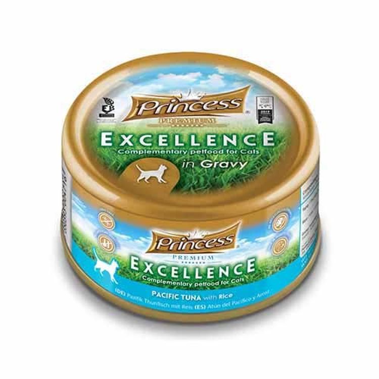 PRINCESS gato adulto Excelence atun y millo lata 70 gr