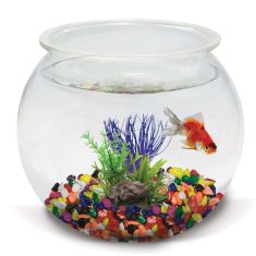 ICA pecera redonda 25 cm 8 L