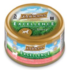 PRINCESS gato adulto Excelence pollo atun salmon lata 70 gr