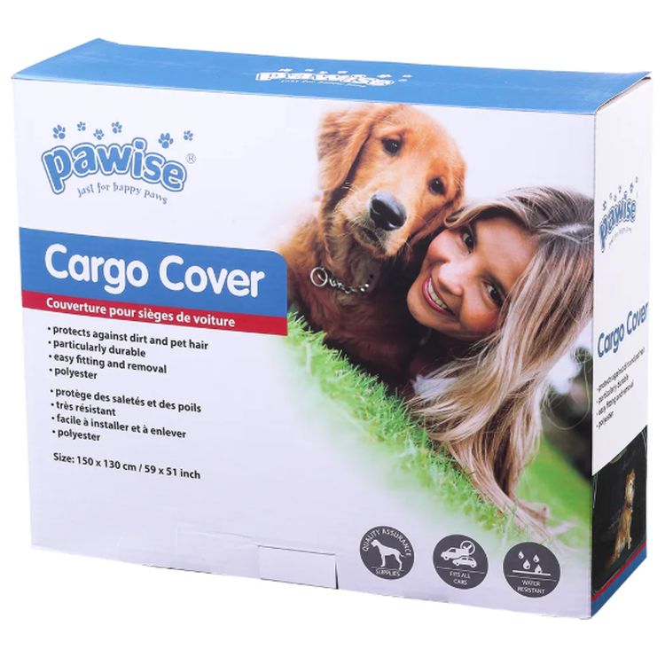 PAWISE perro proteccion coche deluxe 185x105 cm