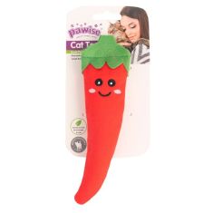 PAWISE gato juguete Chili catnip 17 cm