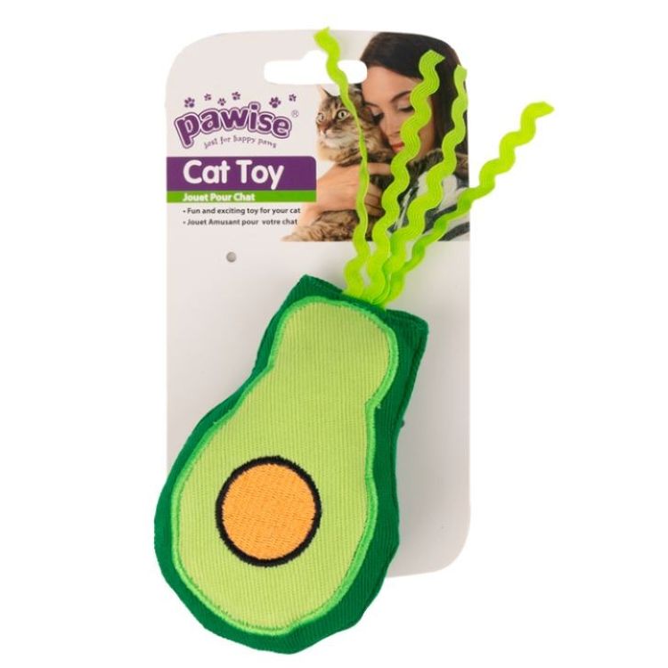 PAWISE gato juguete Aguacate catnip 17 cm