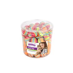 PAWISE gato juguete Pelota arcoiris