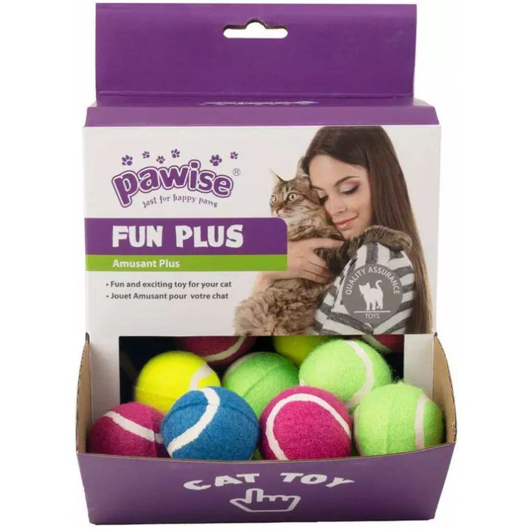 PAWISE gato juguete Pelota tenis