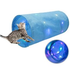 PAWISE gato tunel brillo en la oscuridad 100 cm