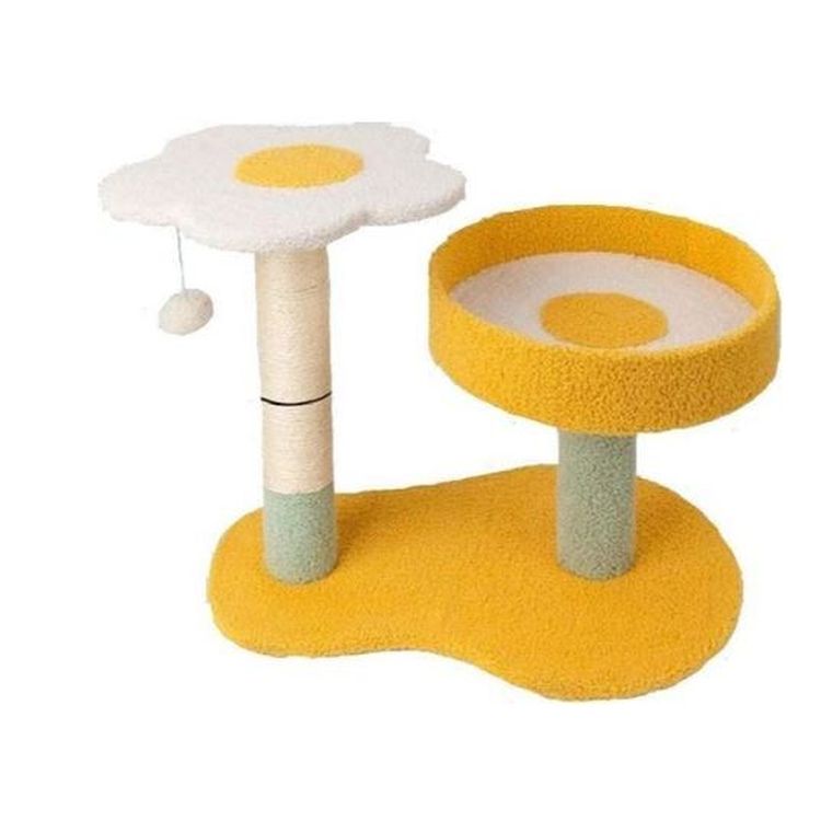 PAWISE rascador arbol de flores 48x30x44 cm