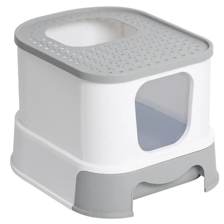 PAWISE arenero plegable y bandeja 57x47x40 cm