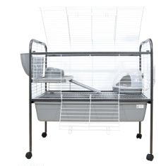 ICA roedor jaula Rabit gris 91x54x88 cm