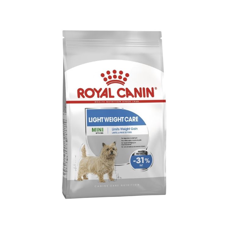 ROYAL CANIN perro adulto light mini 3 kg