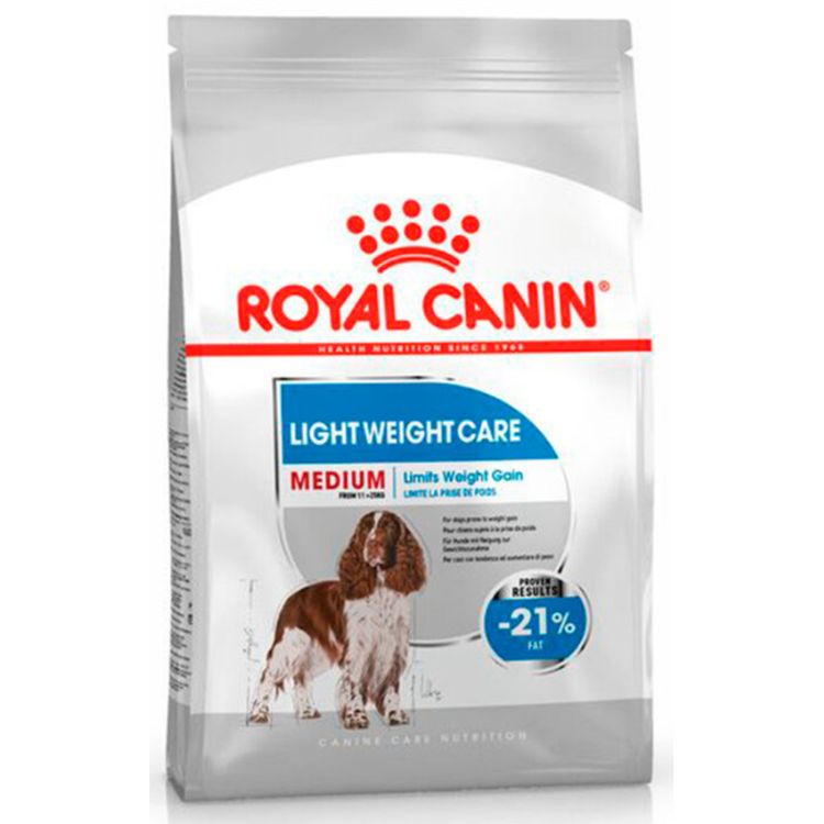 ROYAL CANIN perro adulto medium light weightcare 3 kg