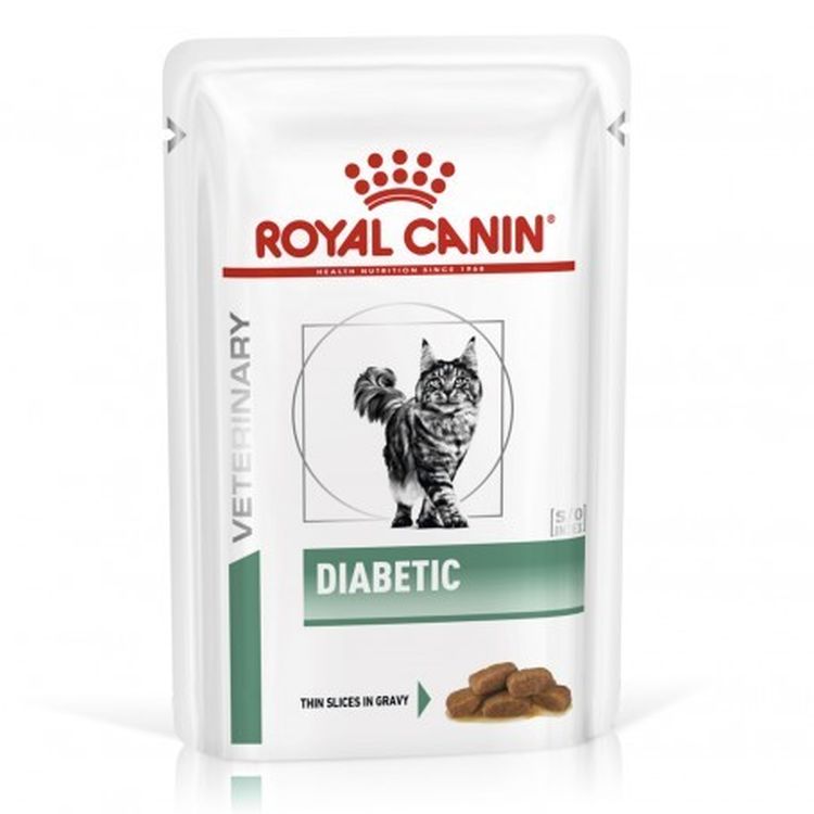 ROYAL CANIN gato adulto dieta diabetic pouch 85 gr