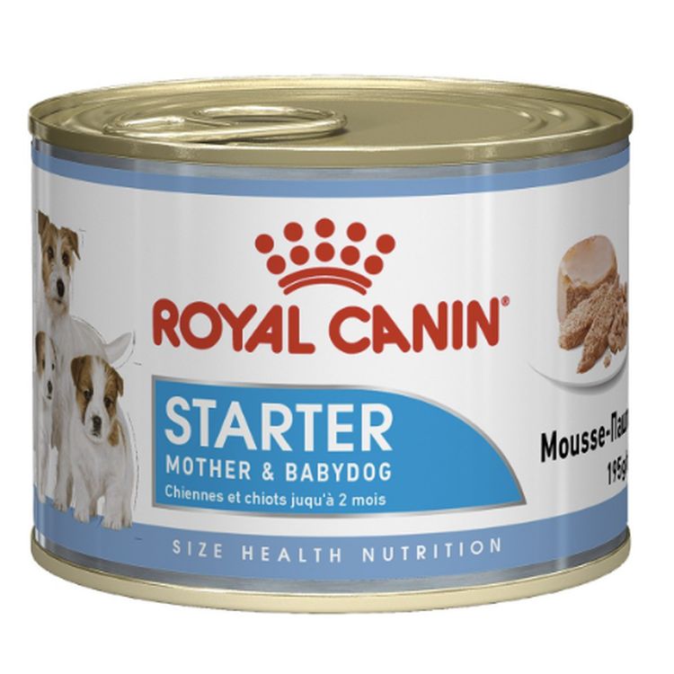 ROYAL CANIN perro starter mousse lata 195 gr
