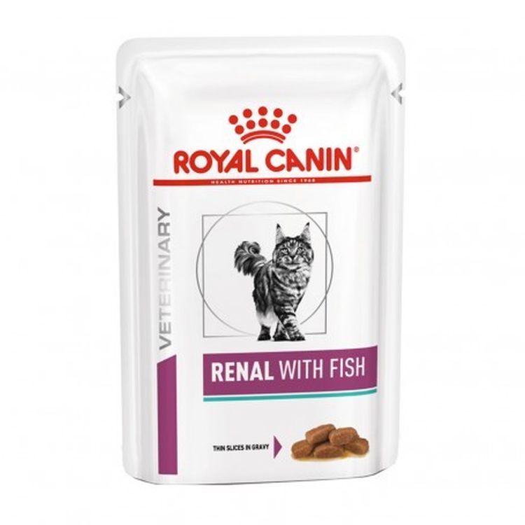 ROYAL CANIN gato adulto dieta renal atún pouch 85 gr