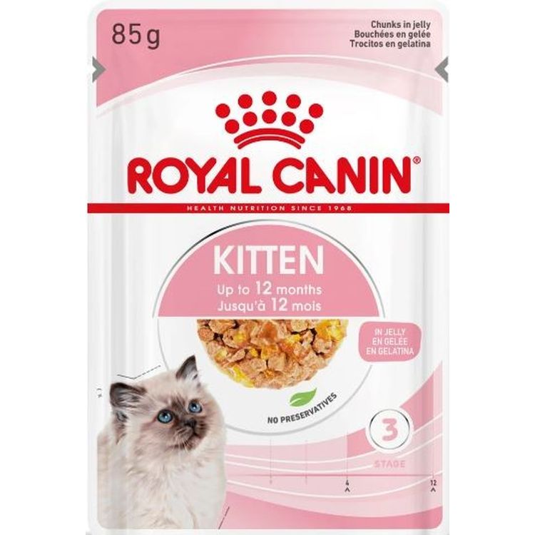 ROYAL CANIN gato kitten gelatina pouch 85 gr