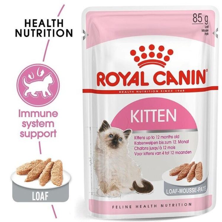 ROYAL CANIN gato kitten pate pouch 85 gr