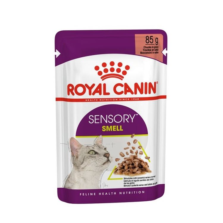 ROYAL CANIN gato adulto sensory smell pouch 85 gr