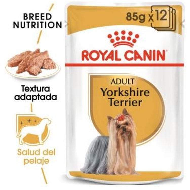 ROYAL CANIN perro adulto Yorkshire pouch 85 gr