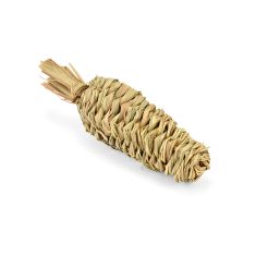 NAYECO roedor juguete zanahoria esparto 17x6 cm