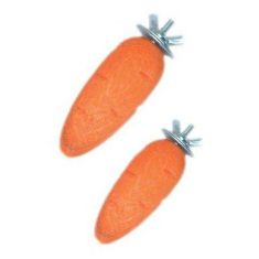 NAYECO roedor juguete Rody mazorca de zanahoria 7 cm