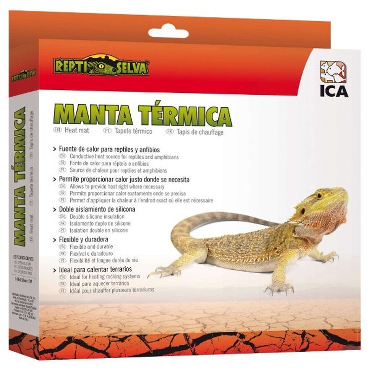 ICA Repti Selva manta termica 28x28 cm 14 w