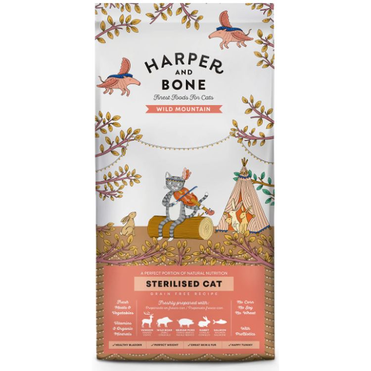 HARPER & BONE gato adulto esterilizado Wild mountain