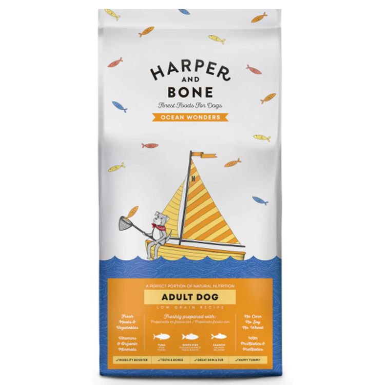 HARPER & BONE perro adulto medium large Ocean wonders