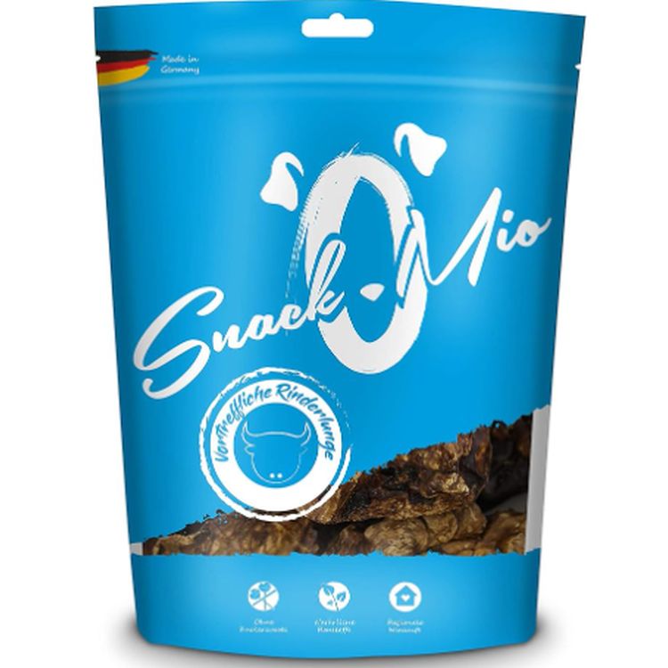 SNACKOMIO perro snack pulmon vacuno