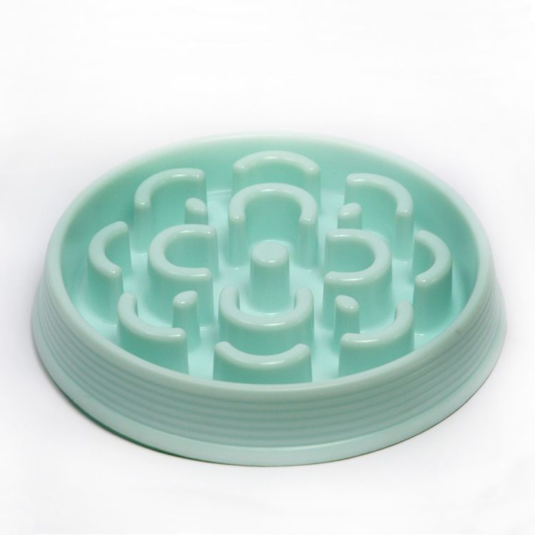 TARHONG perro comedero Slow chow rosa M