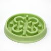 TARHONG perro comedero Slow chow verde S