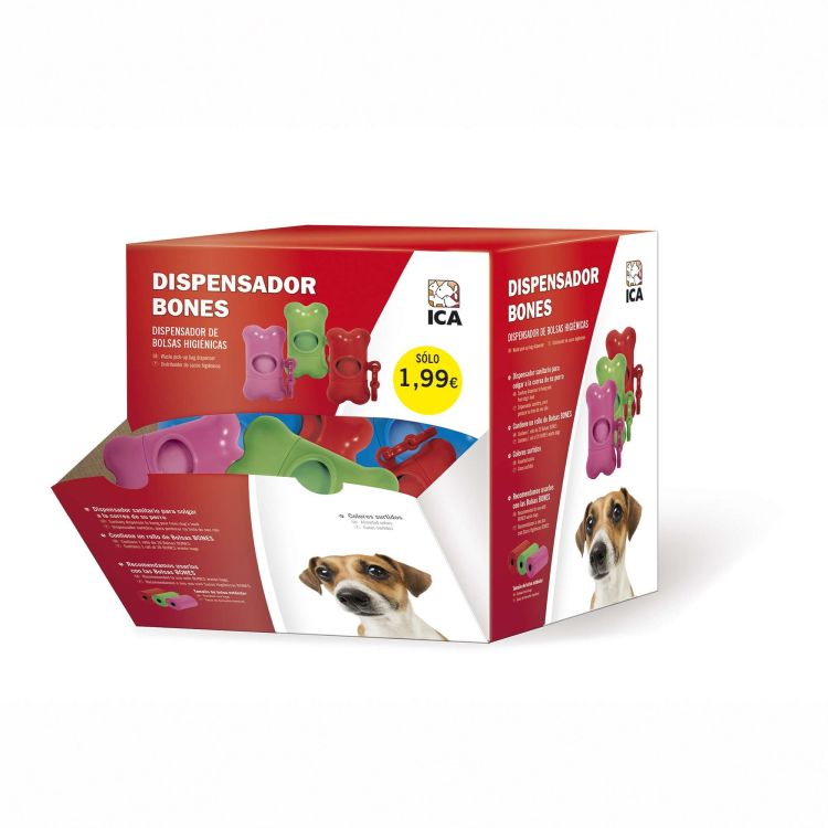 ICA dispensador 20 bolsas 1 uds