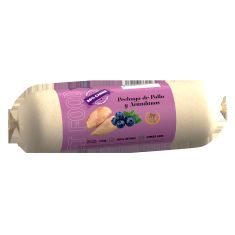 SANOVID perro salchicha pate con higado de pollo y arandanos 100 gr