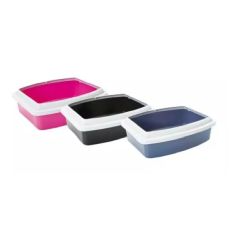 SAVIC gato bandeja oval con marco jumbo 45x31x13 cm