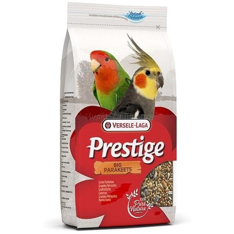 PRESTIGE ninfa y agapornis mezcla