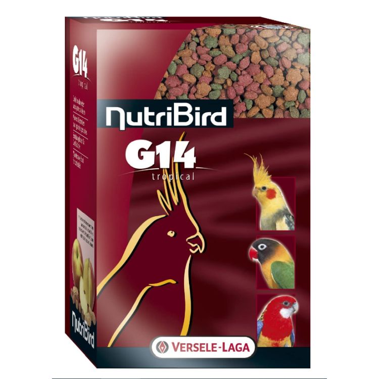 VERSELE Nutribird cotorras G-14 tropical 1 kg