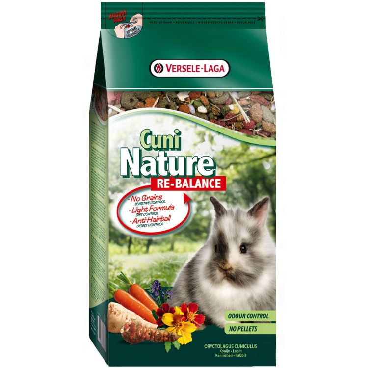 VERSELE conejo Nature fibrefood 1 kg