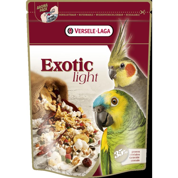 VERSELE loros y cotorras Exotics light 750 gr