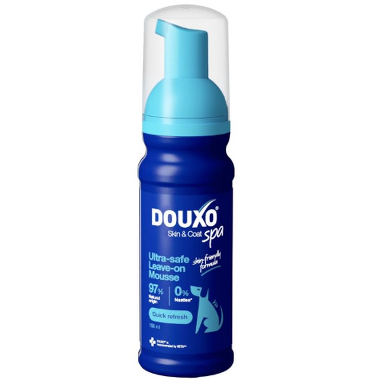 DOUXO spa perro espuma limpieza expres 150 ml