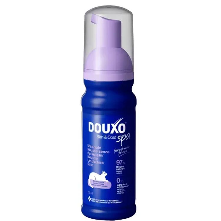 DOUXO spa gato espuma limpieza sin estres 150 ml