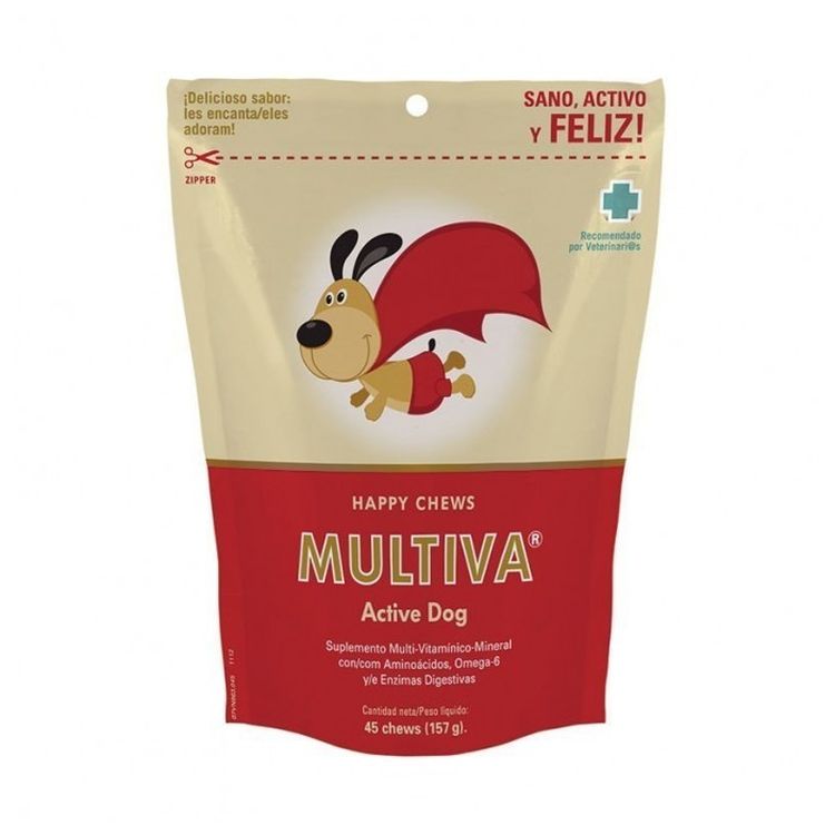 MULTIVA perro active 45 uds