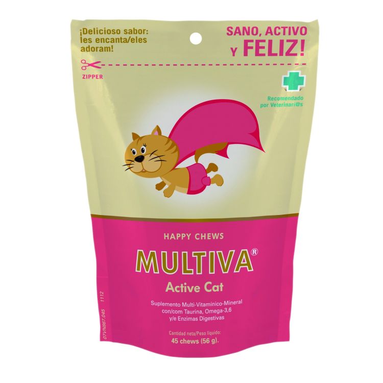 MULTIVA gato active 45 uds