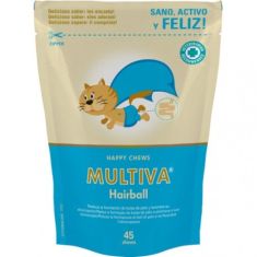 MULTIVA gato hairball comprimidorimidos 45 uds